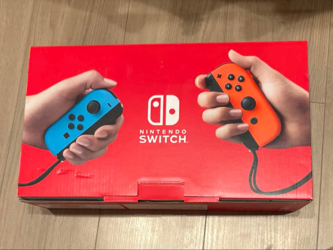 【美品・動作確認済】任天堂Switch本体開封のみ