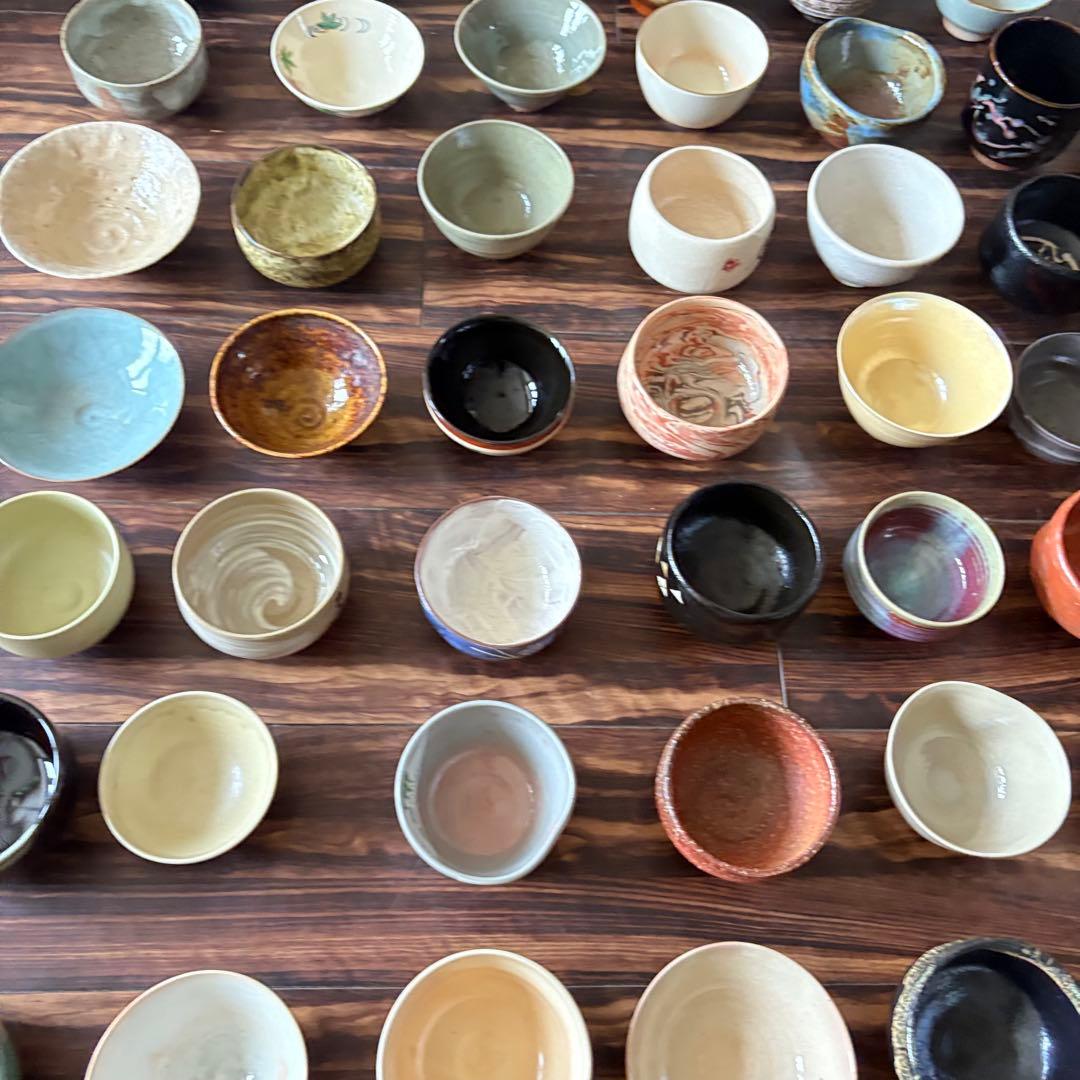 茶碗 抹茶碗 まとめて 72点 茶道具 箱無し 陶器 いろいろ まとめて