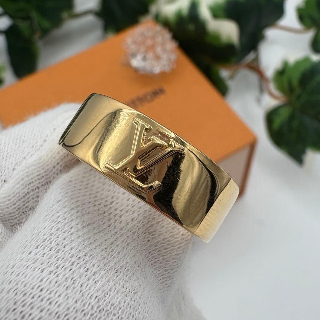 LOUIS VUITTON　バーグインスティンクト　リング　ゴールド　L