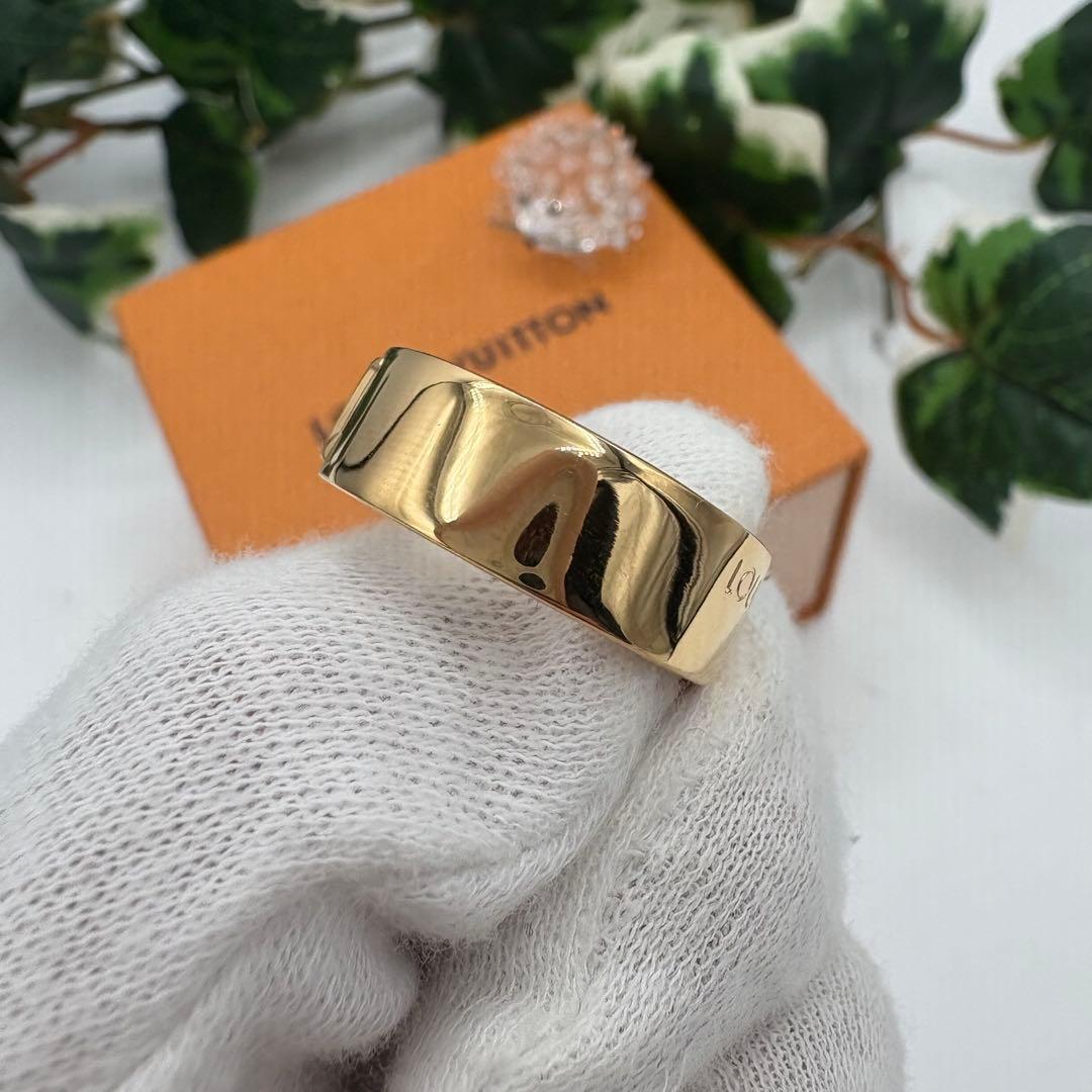 LOUIS VUITTON　バーグインスティンクト　リング　ゴールド　L