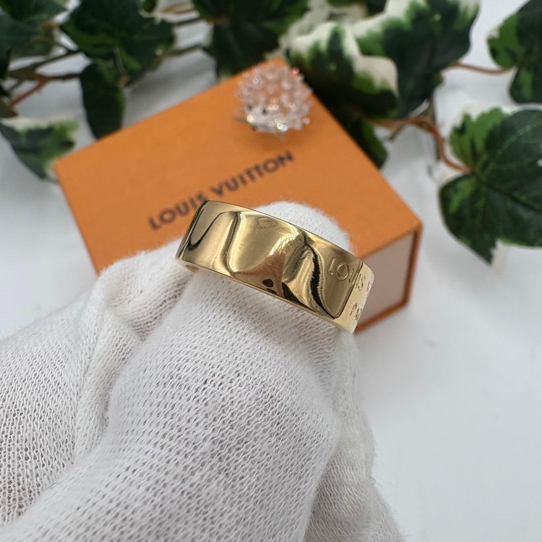 LOUIS VUITTON　バーグインスティンクト　リング　ゴールド　L
