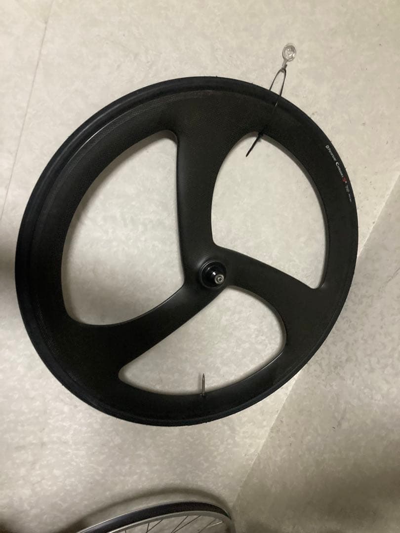 カーボンバトンホイール フロント用 ロード/ピストバイク