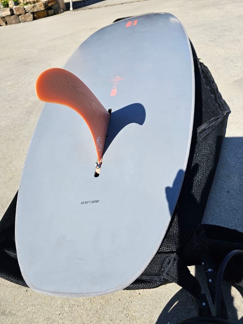 サーフボード　CRIME　ソフトボード　ミッドボード　フィン　リーシュ　ケース付