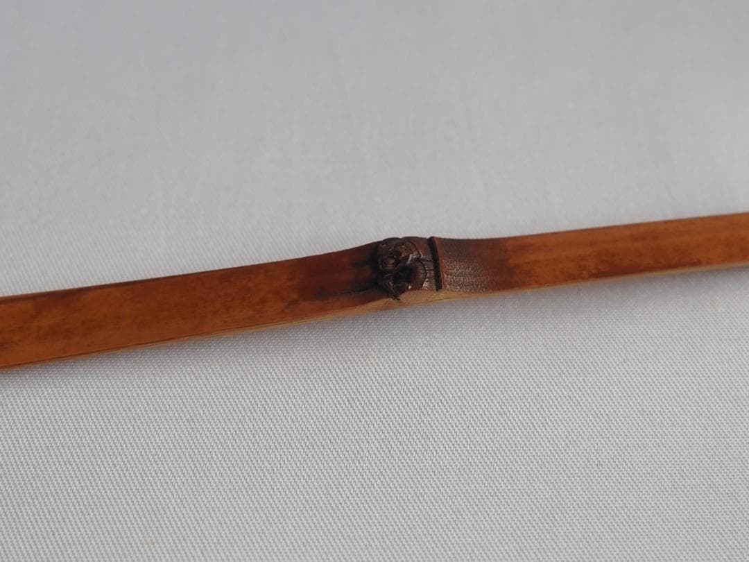 大徳寺511世管長 立花大亀造『竹茶杓』銘：深山路（共箱・共筒）