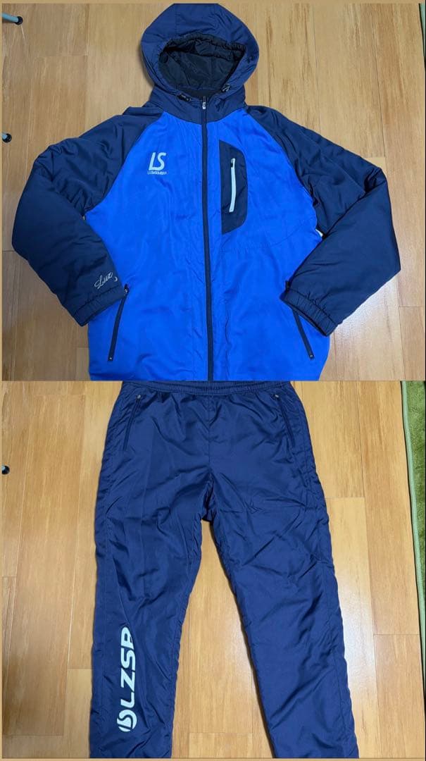 ルースイソンブラ　サッカー　フットサル防寒ウェアー ネイビー ピステパンツ