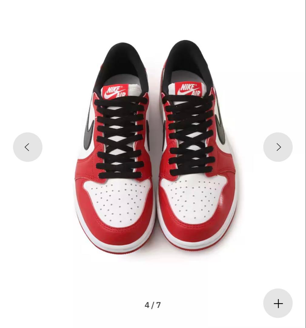 ナイキ　NIKE AIR JORDAN1 LOW CHICAGO シカゴ