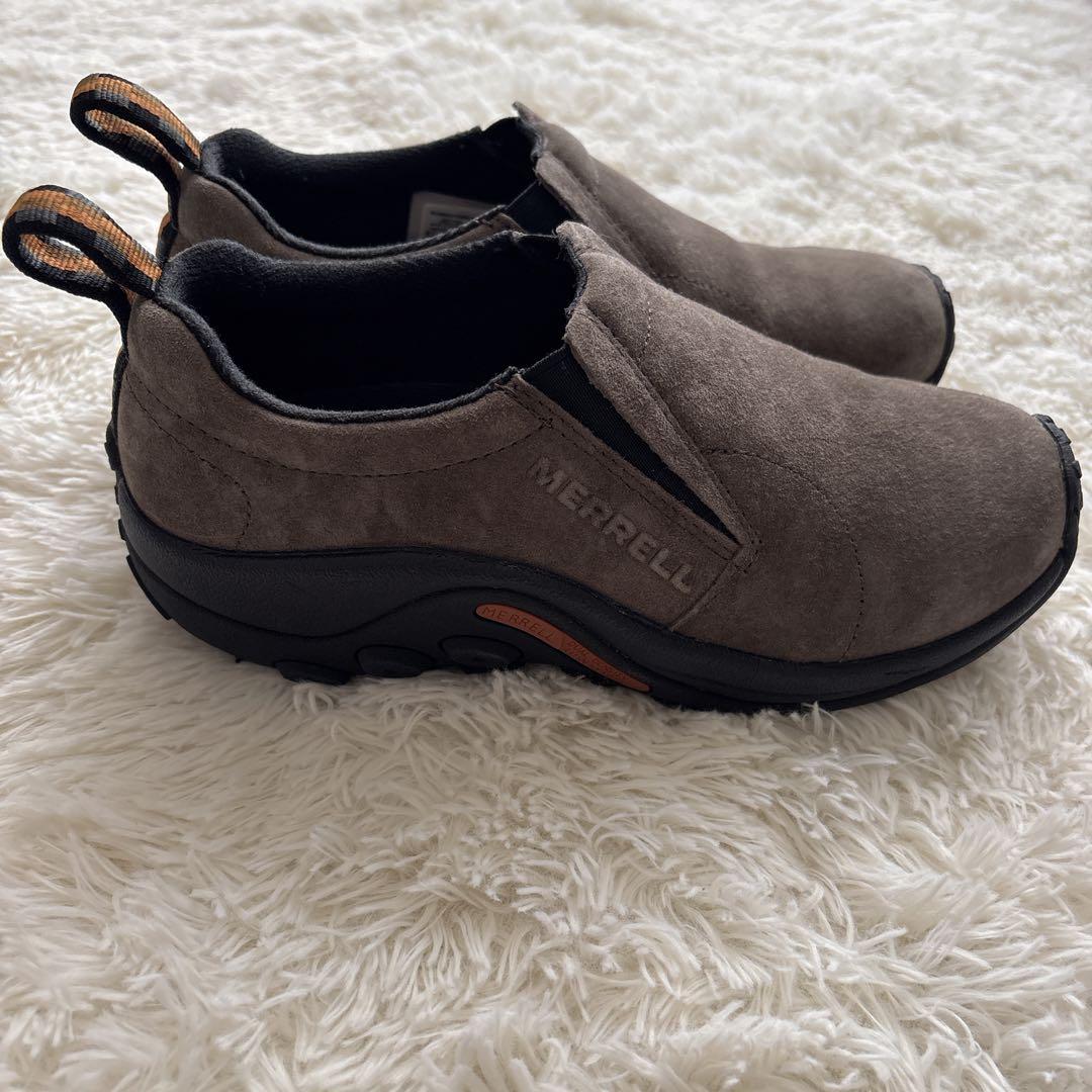【未使用品級】メレル ジャングルモック スエードスニーカー 24cm ブラウン