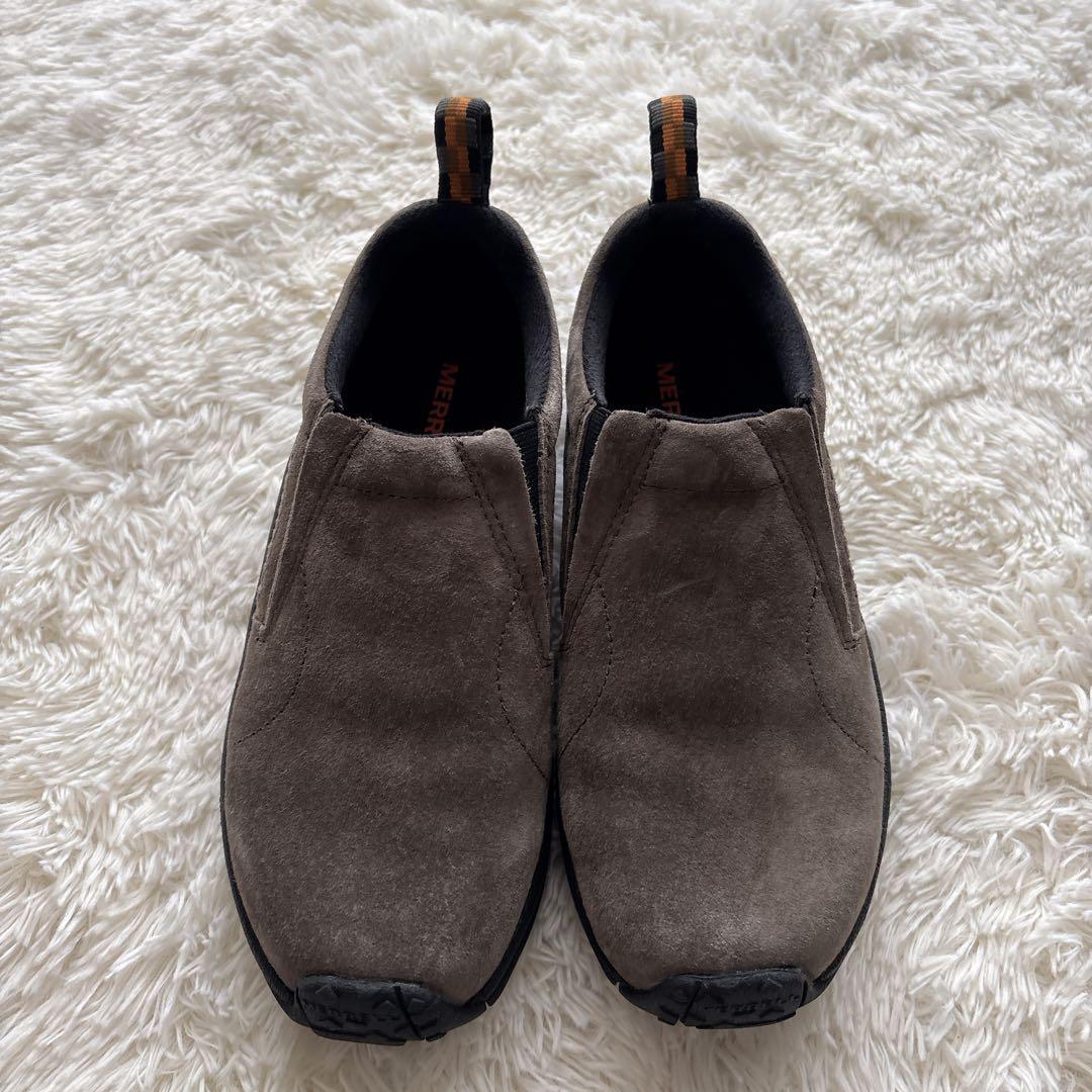 【未使用品級】メレル ジャングルモック スエードスニーカー 24cm ブラウン