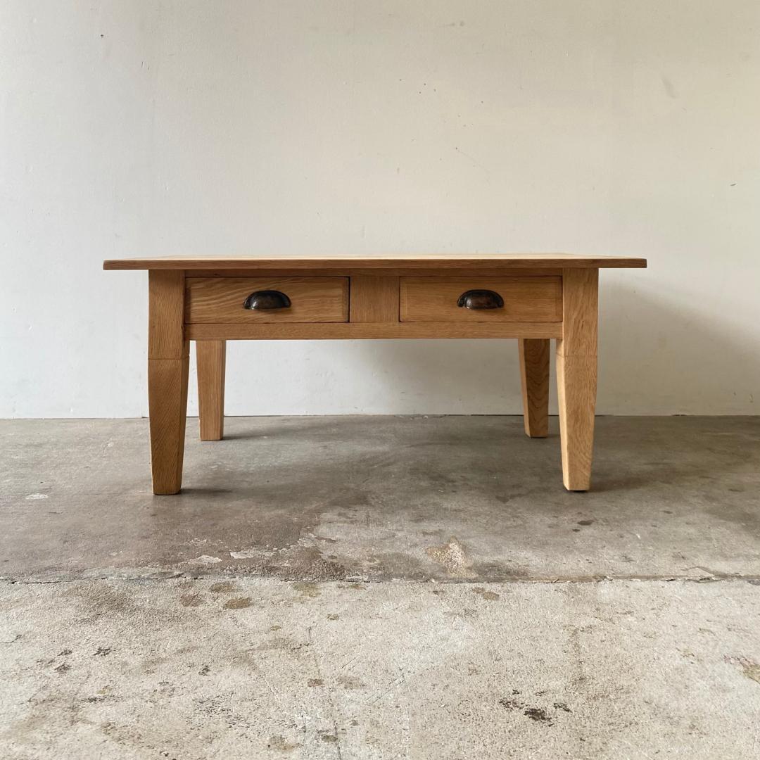 楢材　小テーブル　文机　古家具　アンティーク