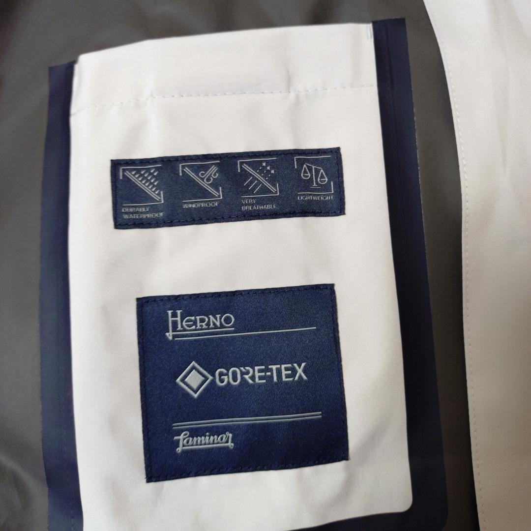 【定価10万超】HERNO LAMINAR GORE-TEX 撥水ステンカラー