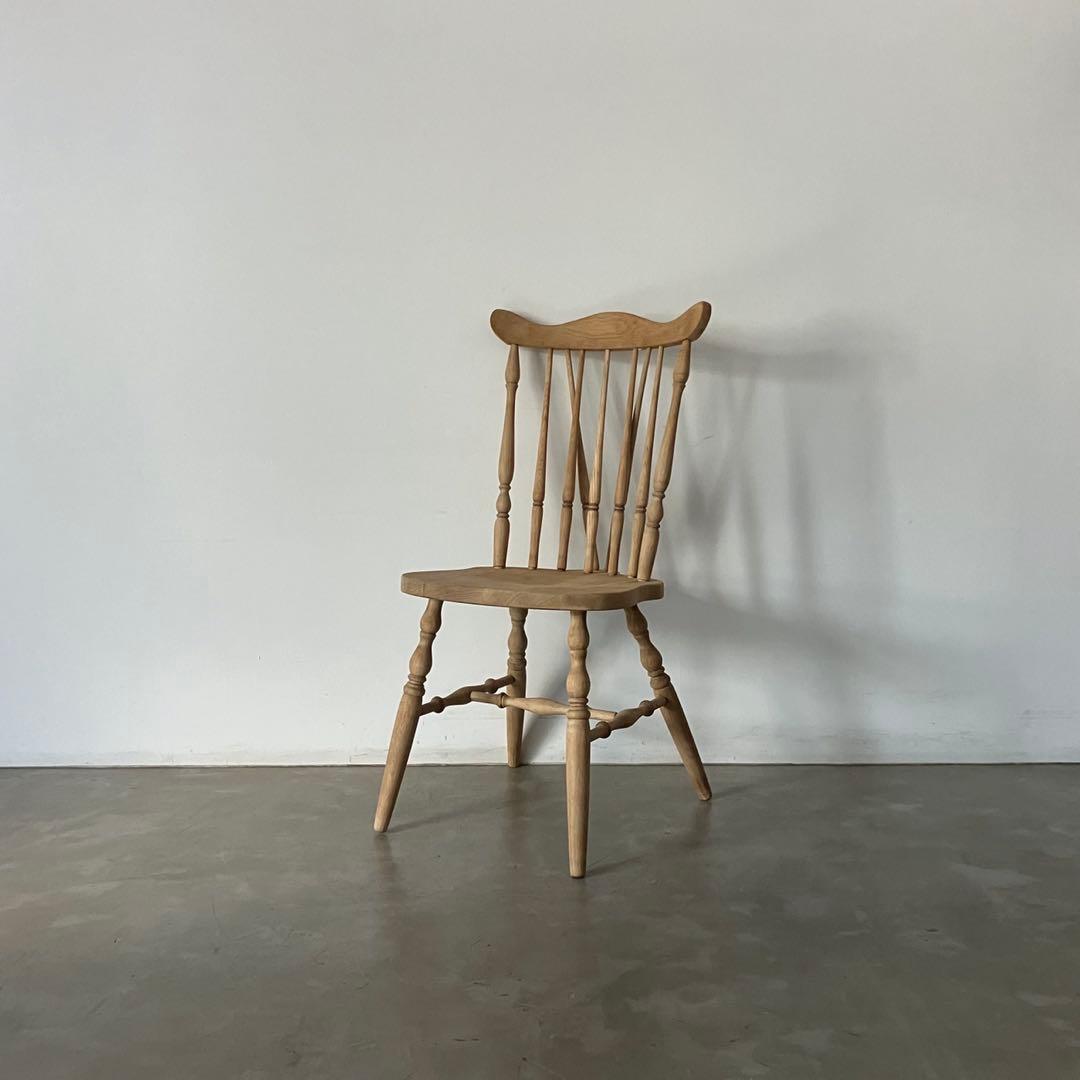 レトロ　アンティーク　古道具　古家具　剥離家具　ストリップド　ウィンザーチェア