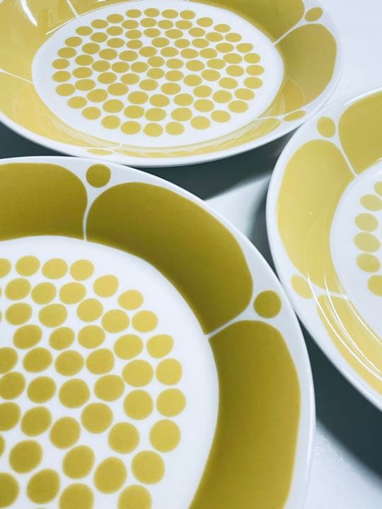 ★スンヌンタイ プレート★(アラビア／ARABIA)オーバルプレート3枚セット★