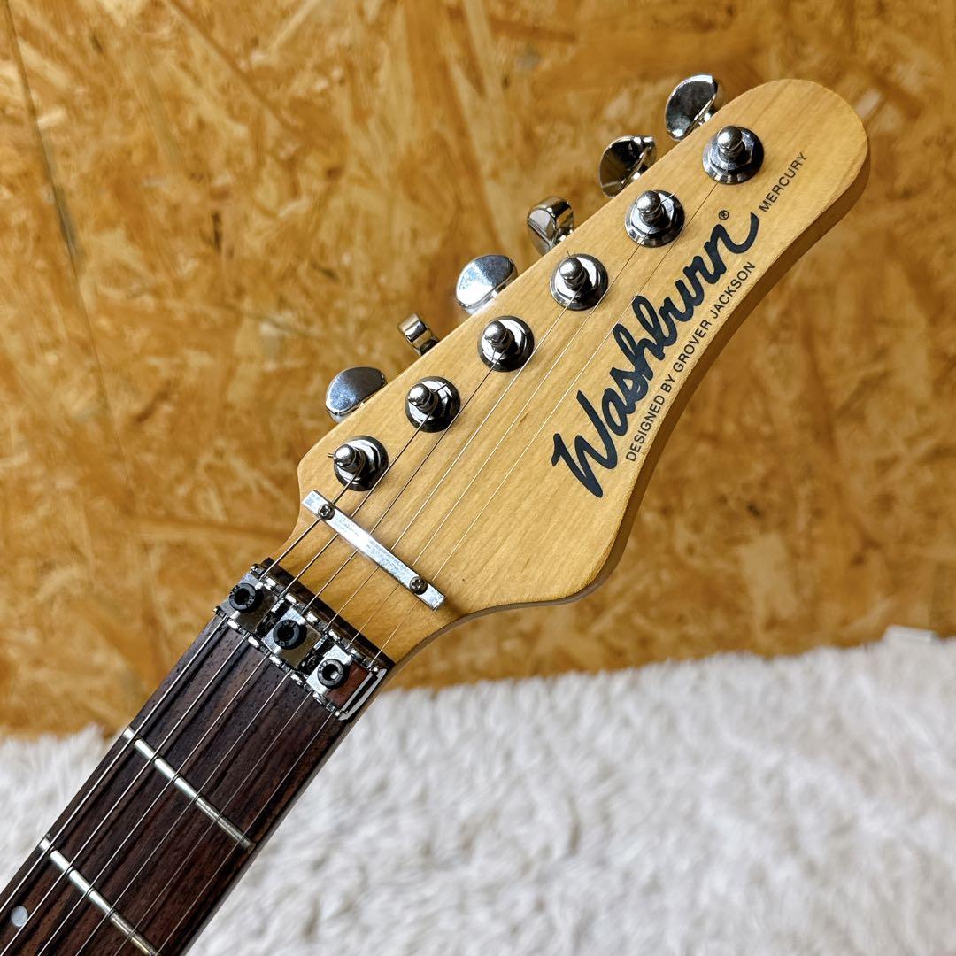 Washburn MERCURY グローバー製ペグ搭載 ブラック マーキュリー