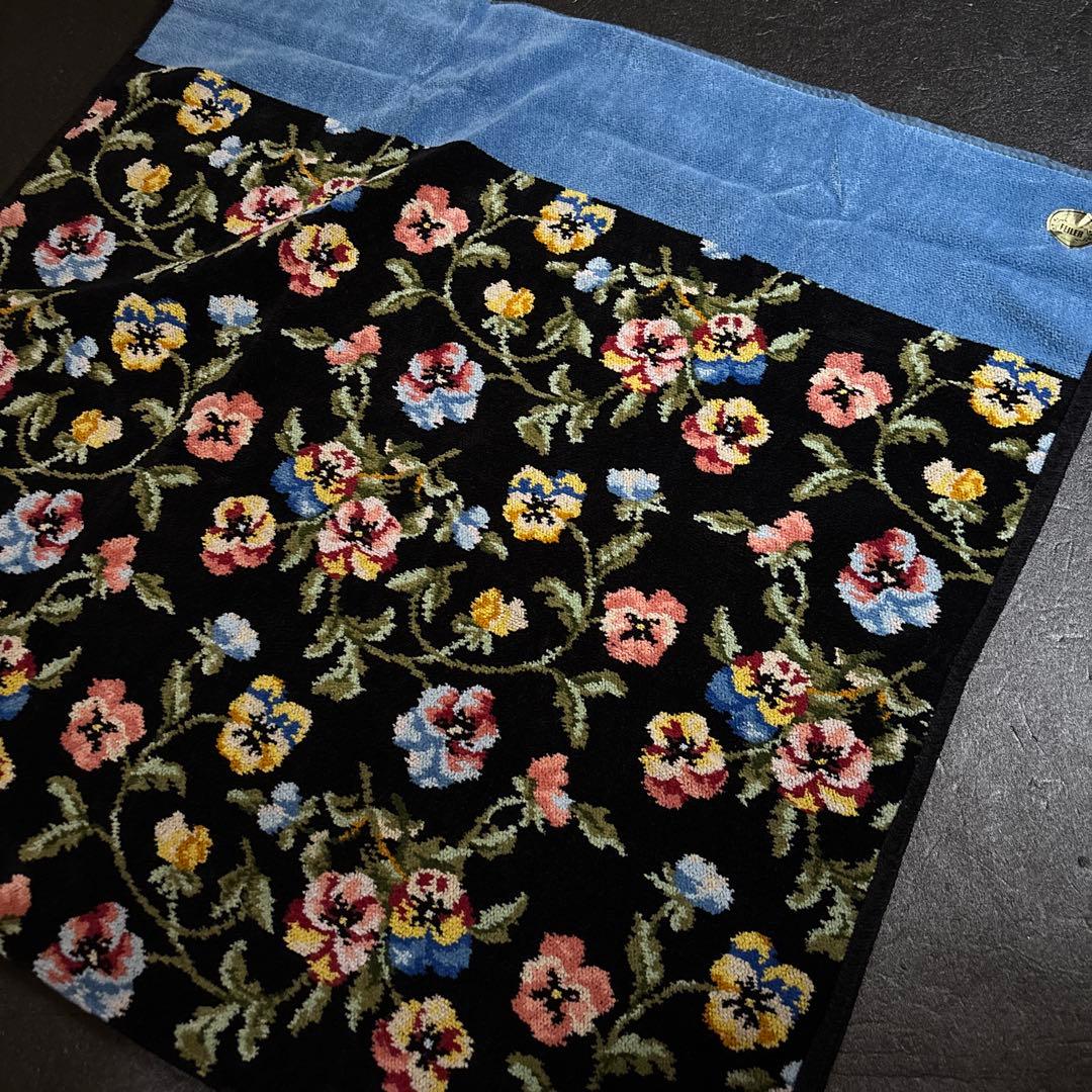 かか　FEILER バスタオル　パンジー