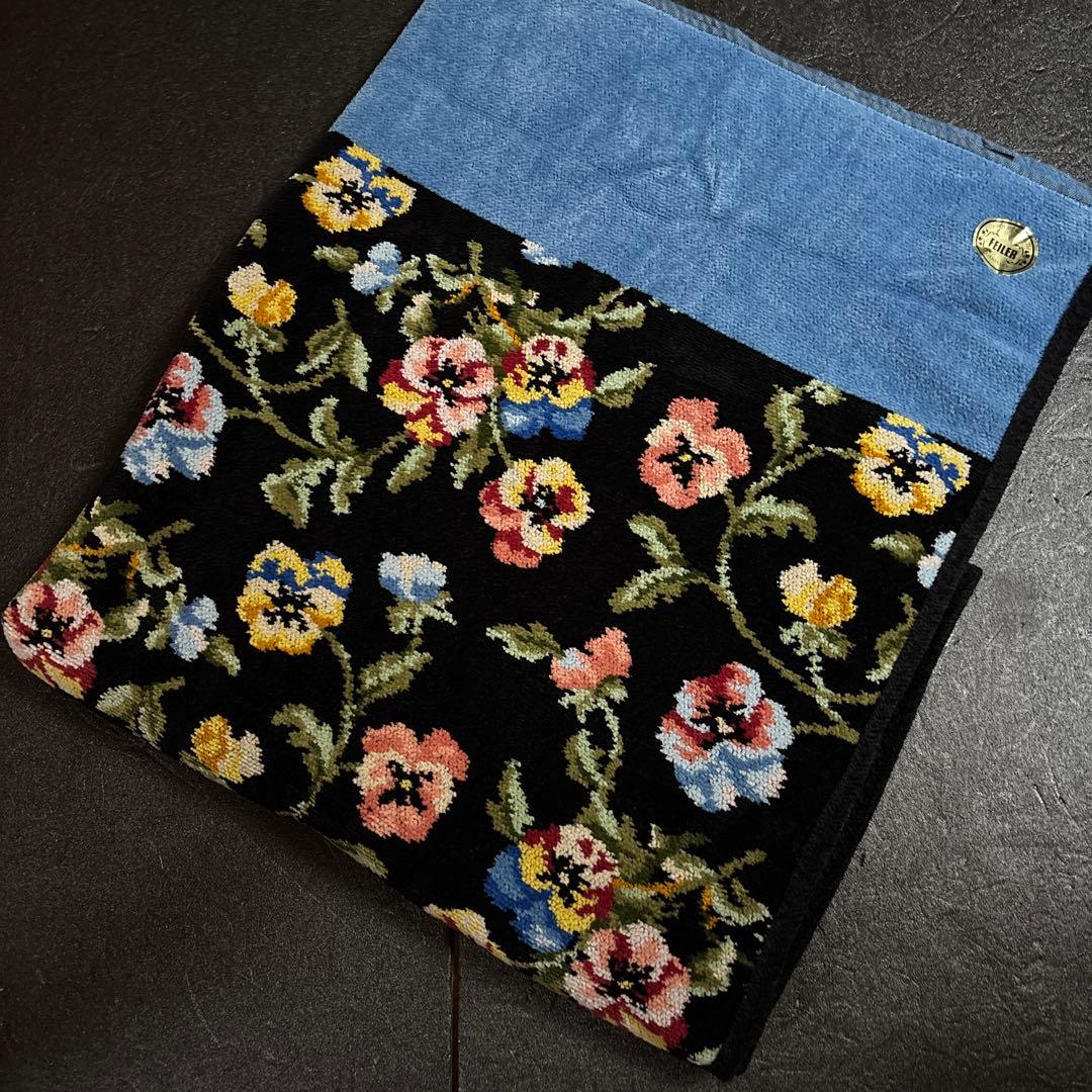 かか　FEILER バスタオル　パンジー