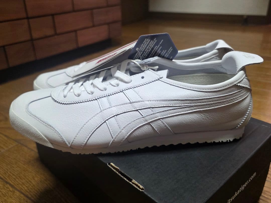 オニツカタイガー メキシコ66 MEXICO 66 ホワイト 26.5cm 新品