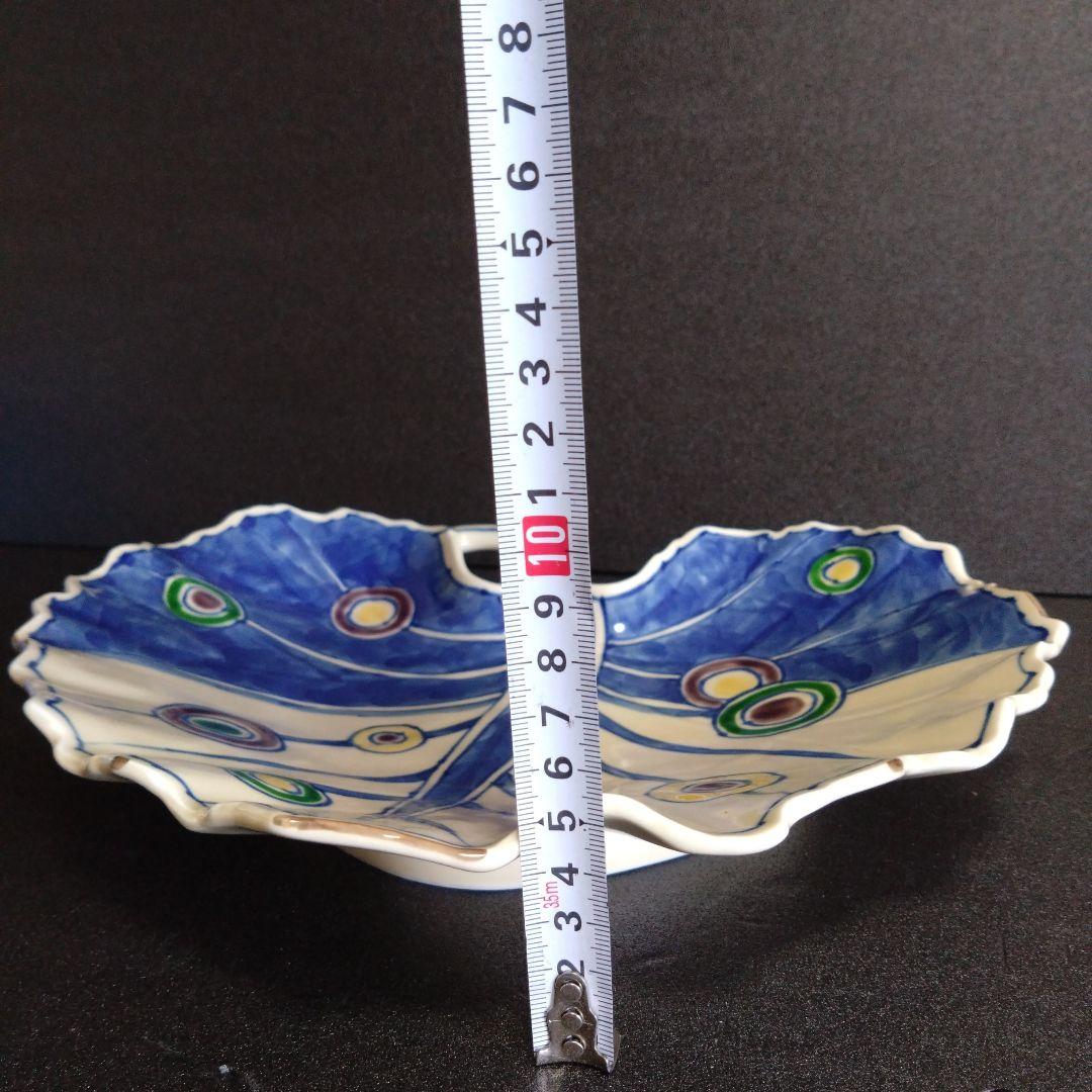 新品 有田焼 福泉窯 葉型大皿 2枚 盛皿　おもてなし　節句