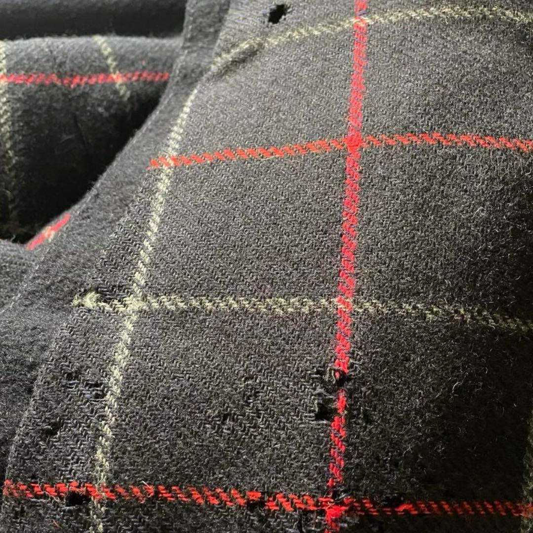 【一枚袖】バーバリー ウール アルパカ コート イングランド製 別注品 ネイビー