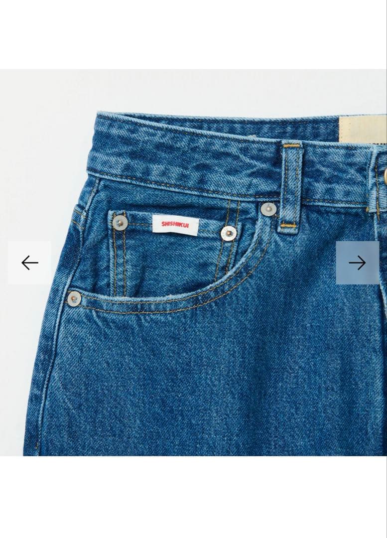 パンツ SHISHIKUI Daco / INDIGO 36