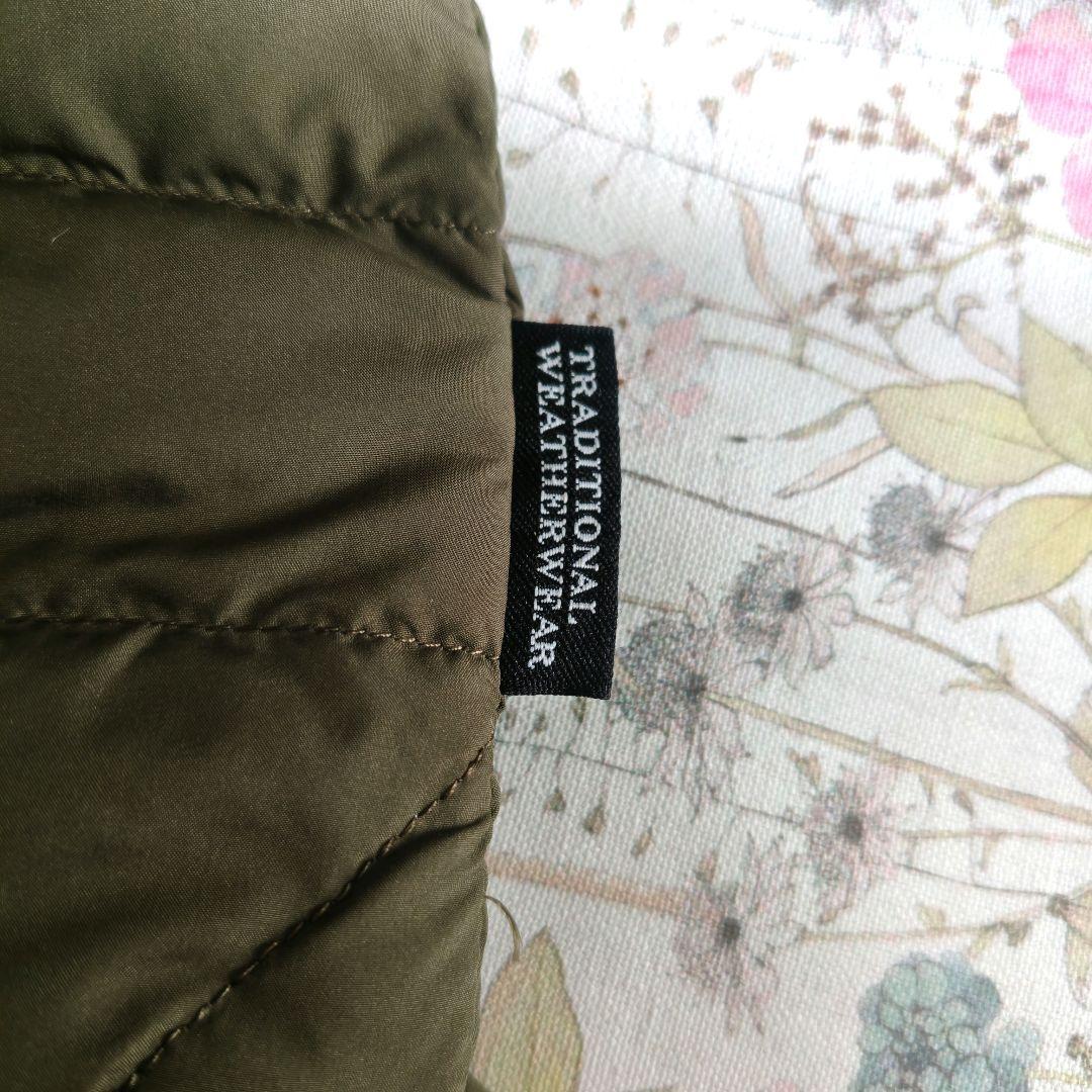 トラディショナルウェザーウェア　ARKLEY　ロングダウン　カーキ　34