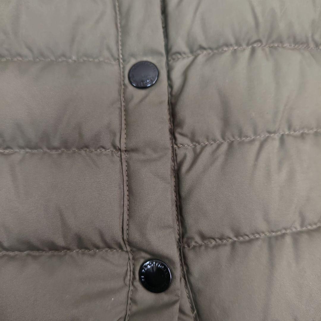 トラディショナルウェザーウェア　ARKLEY　ロングダウン　カーキ　34