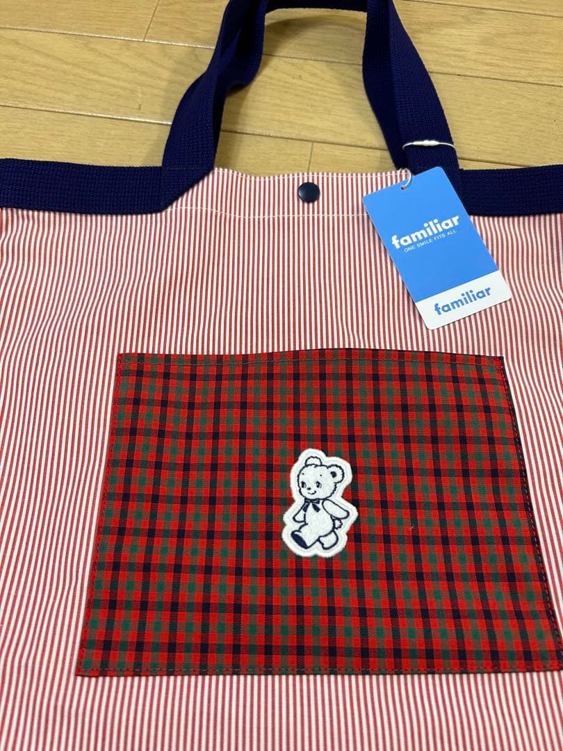 familiar トートバッグ　阪急　みらい百貨店限定