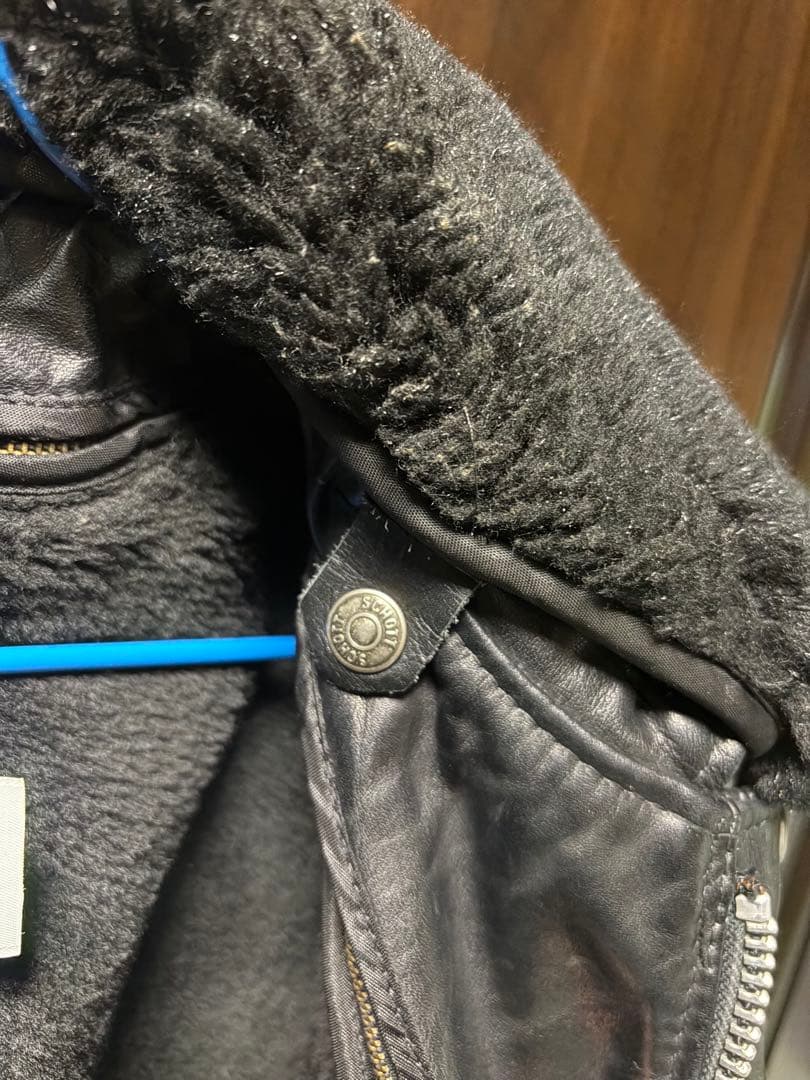 SCHOTT フライトジャケット　レザーブルゾン　ライダース　198SM