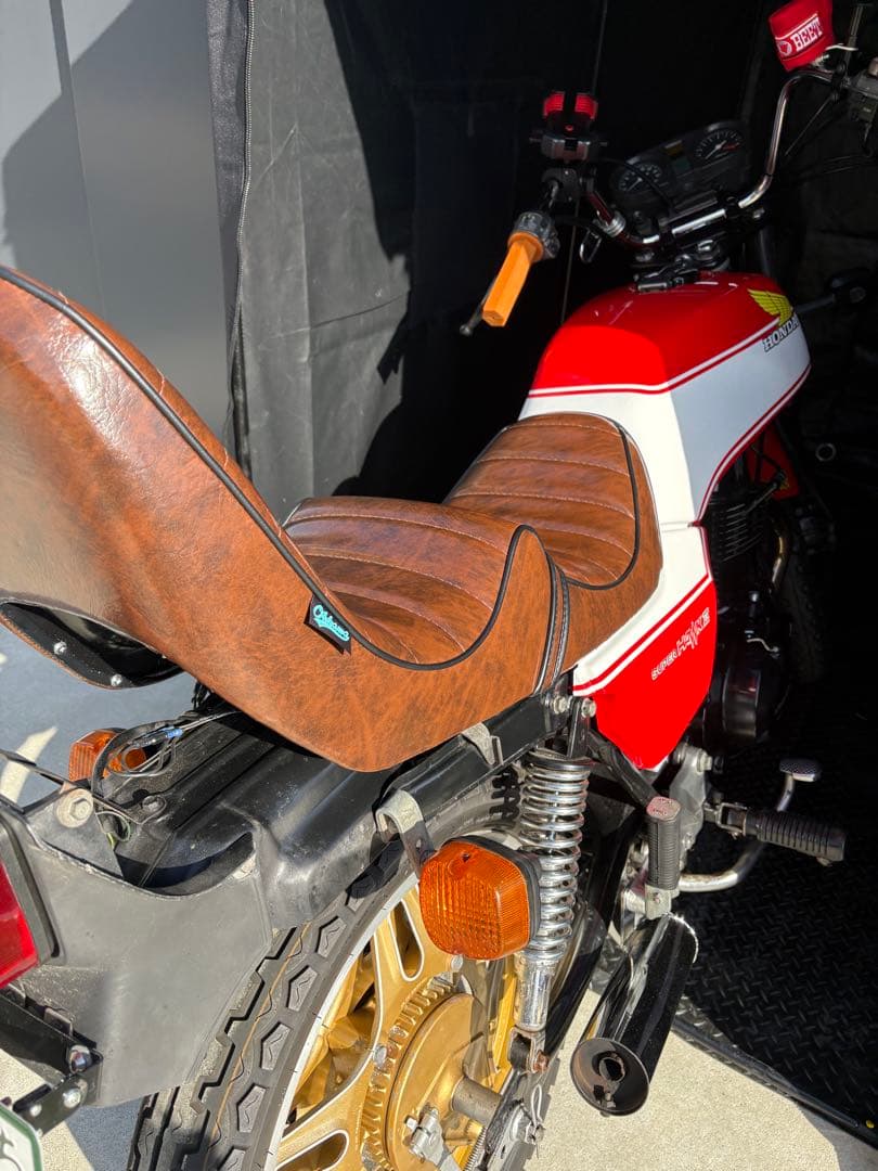 CB４００Ｎ　スーパーホーク　オオカワチョビ3段 20センチ　新品、未使用