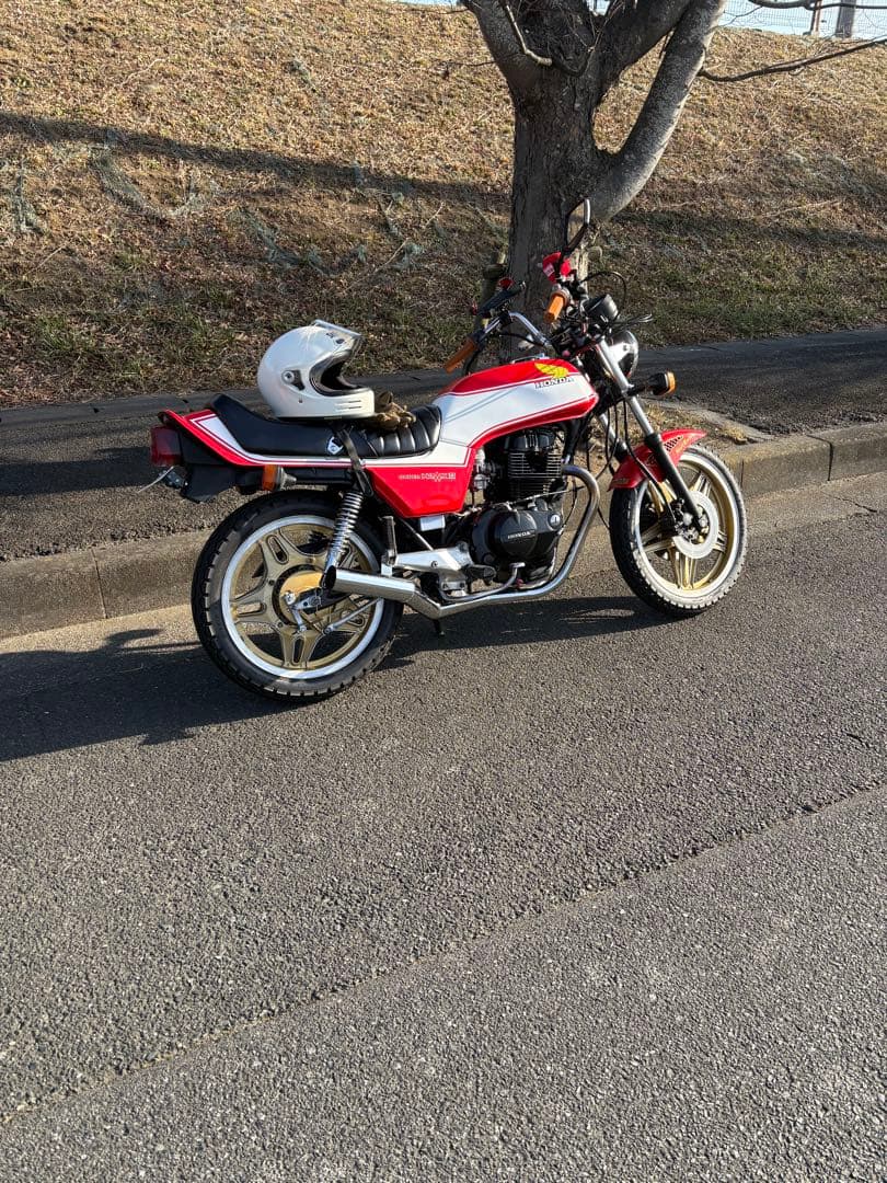 CB４００Ｎ　スーパーホーク　オオカワチョビ3段 20センチ　新品、未使用