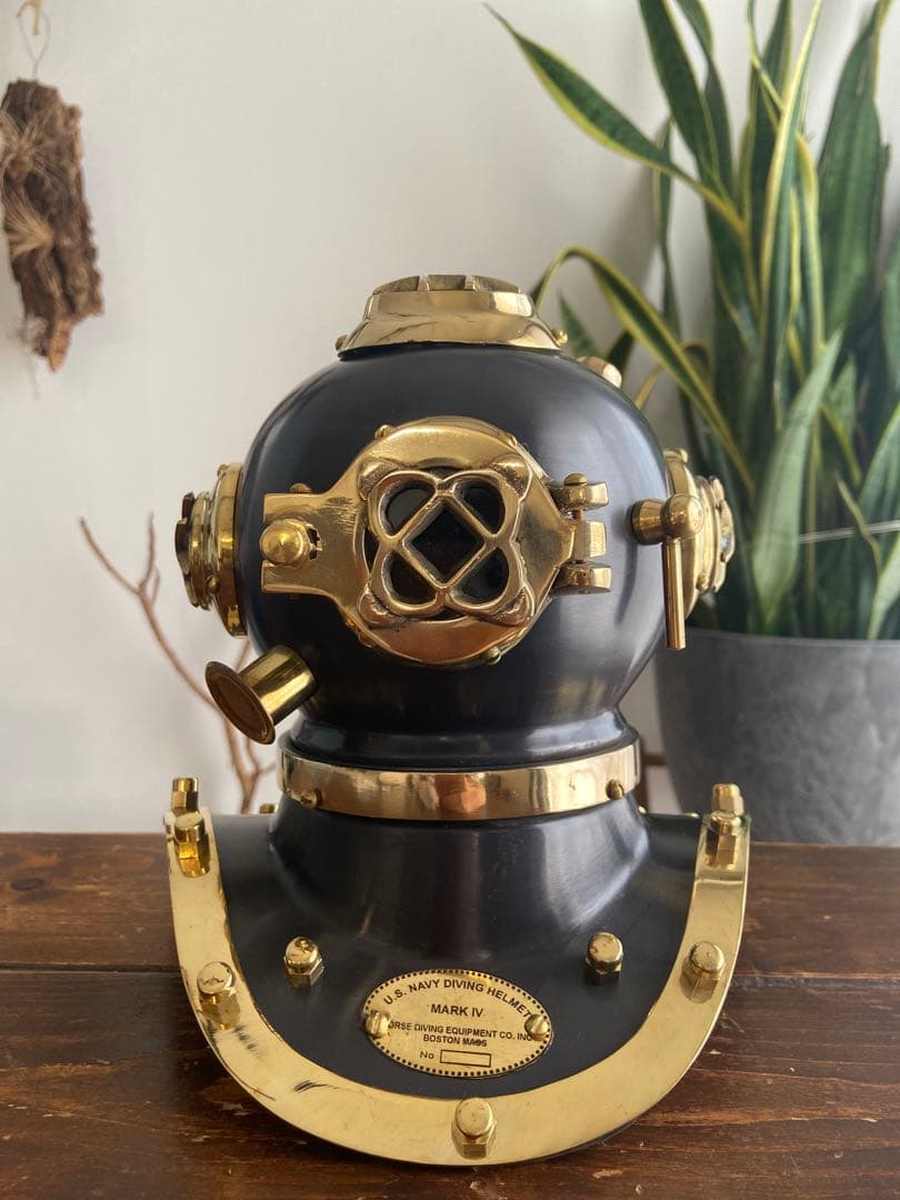 アンティーク風　潜水ヘルメット　スチームパンク