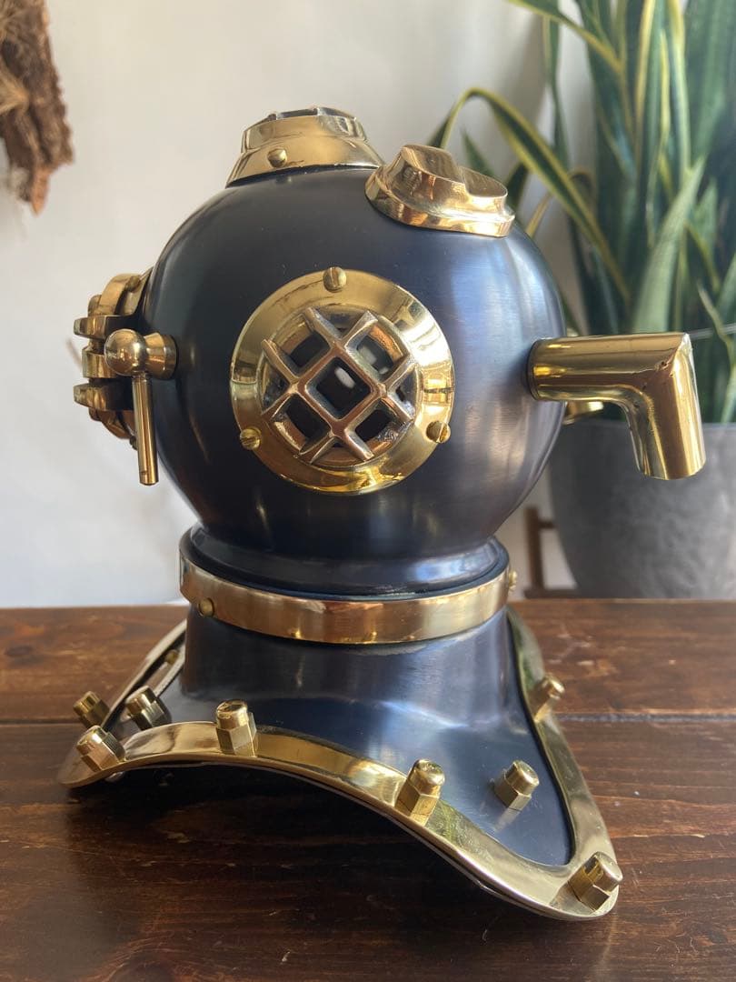 アンティーク風　潜水ヘルメット　スチームパンク