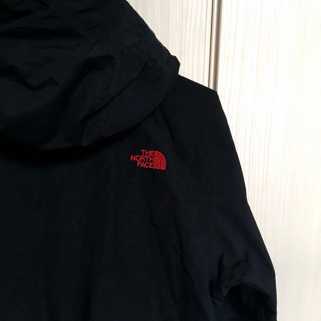 ノースフェイスマウンテンパーカー 【BLACK✖️RED】希少カラー