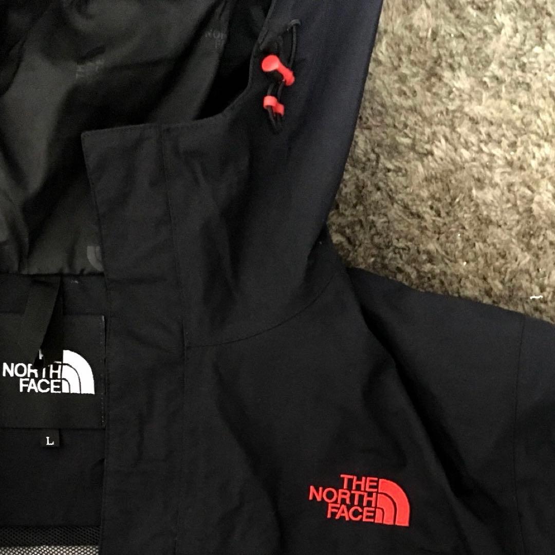 ノースフェイスマウンテンパーカー 【BLACK✖️RED】希少カラー