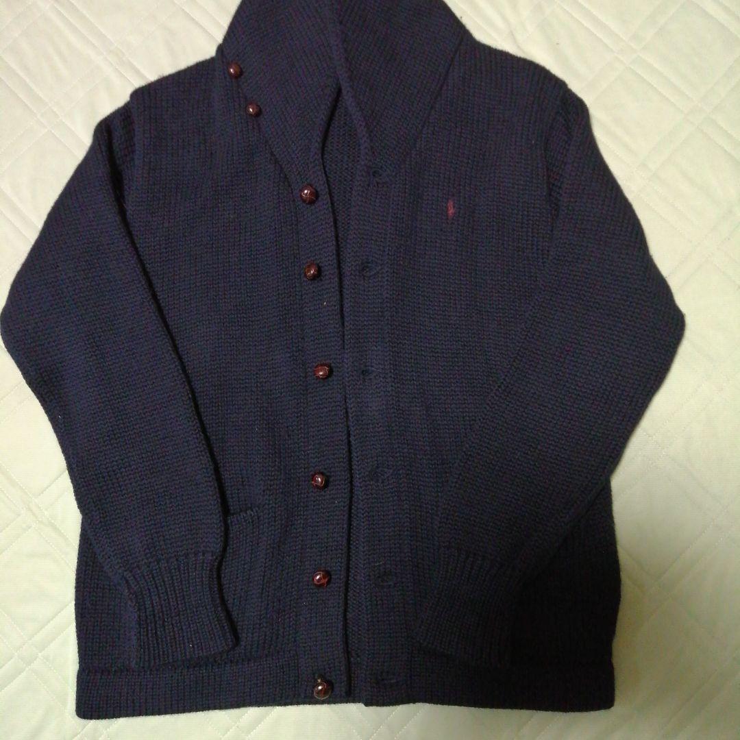 Polo Ralph Lauren ショールカラーカーディガン XL ネイビー