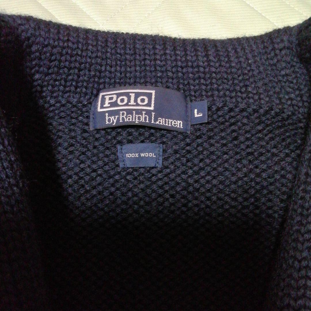 Polo Ralph Lauren ショールカラーカーディガン XL ネイビー