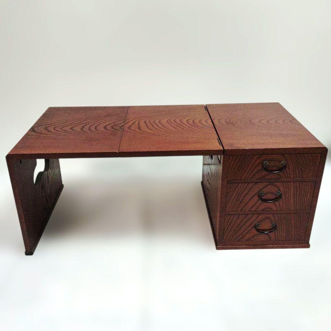 折り畳み座机・文机　昭和レトロ家具　ヴィンテージ家具　アンティーク