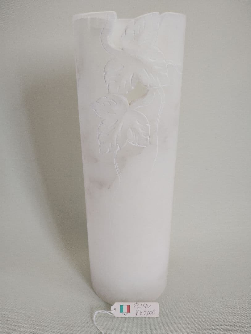 genuine alabaster 花瓶 アラバスター