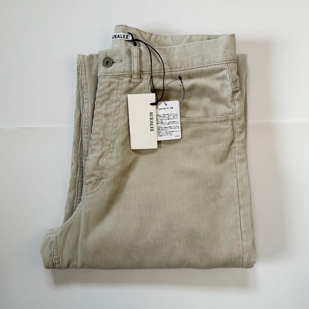 パンツ AURALEE / CORDUROY WIDE 5P PANTS / 3