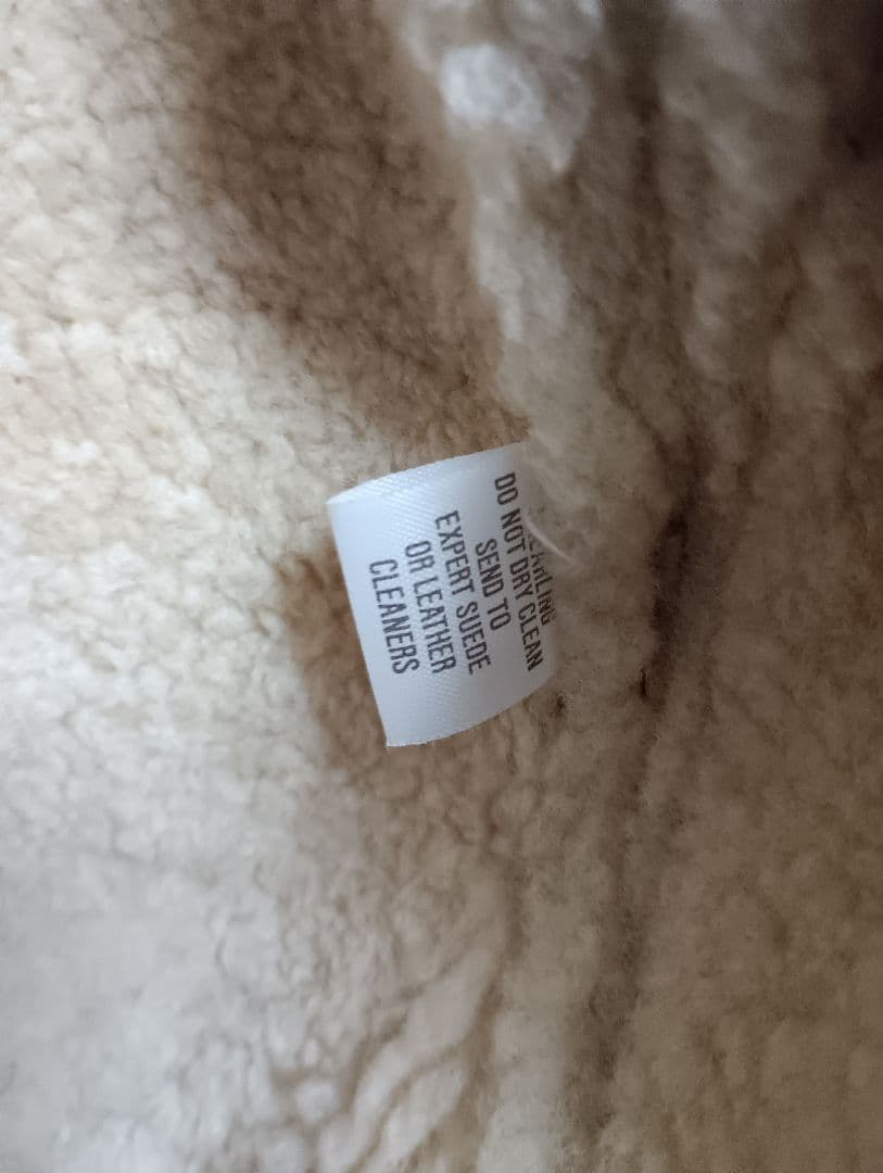 シープスキン ダークブラウンジャケット