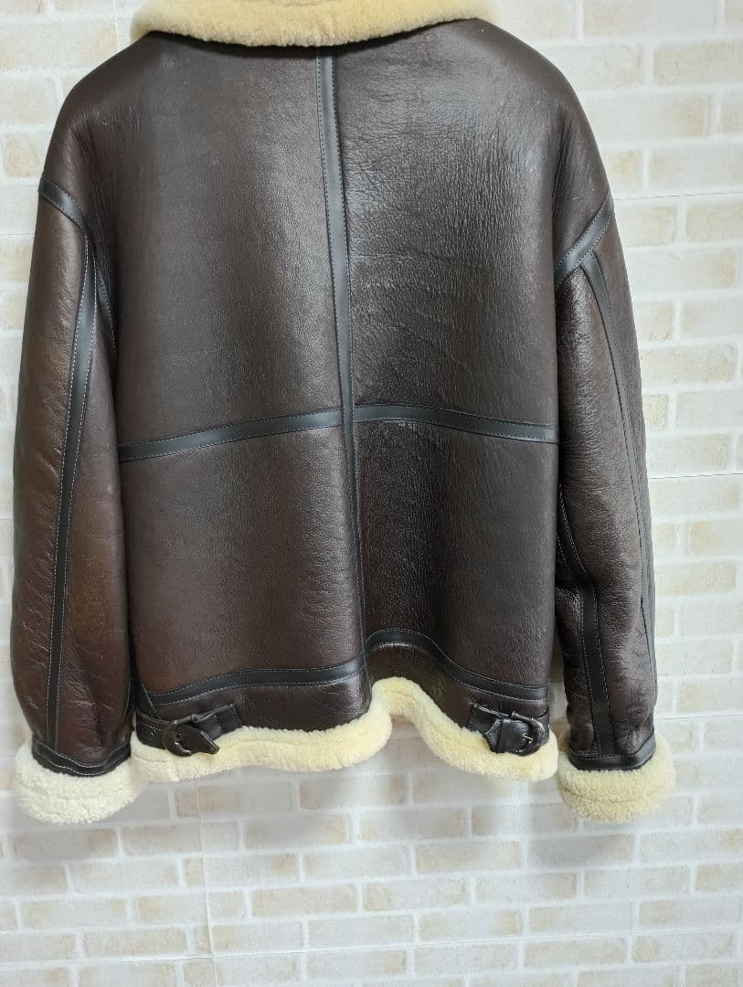 シープスキン ダークブラウンジャケット