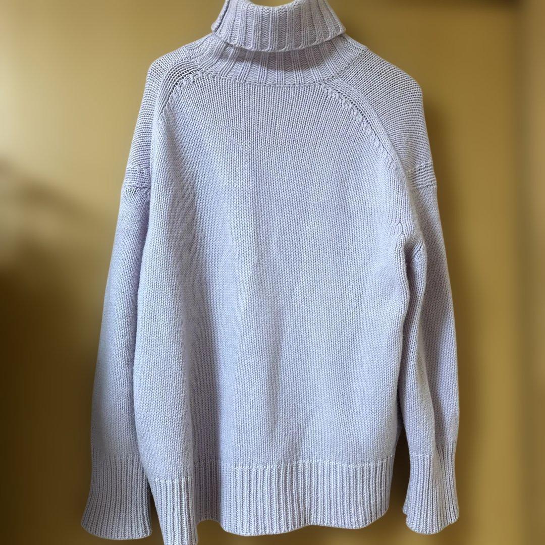 ギャルリーヴィー ファインウールタートルネックプルオーバー