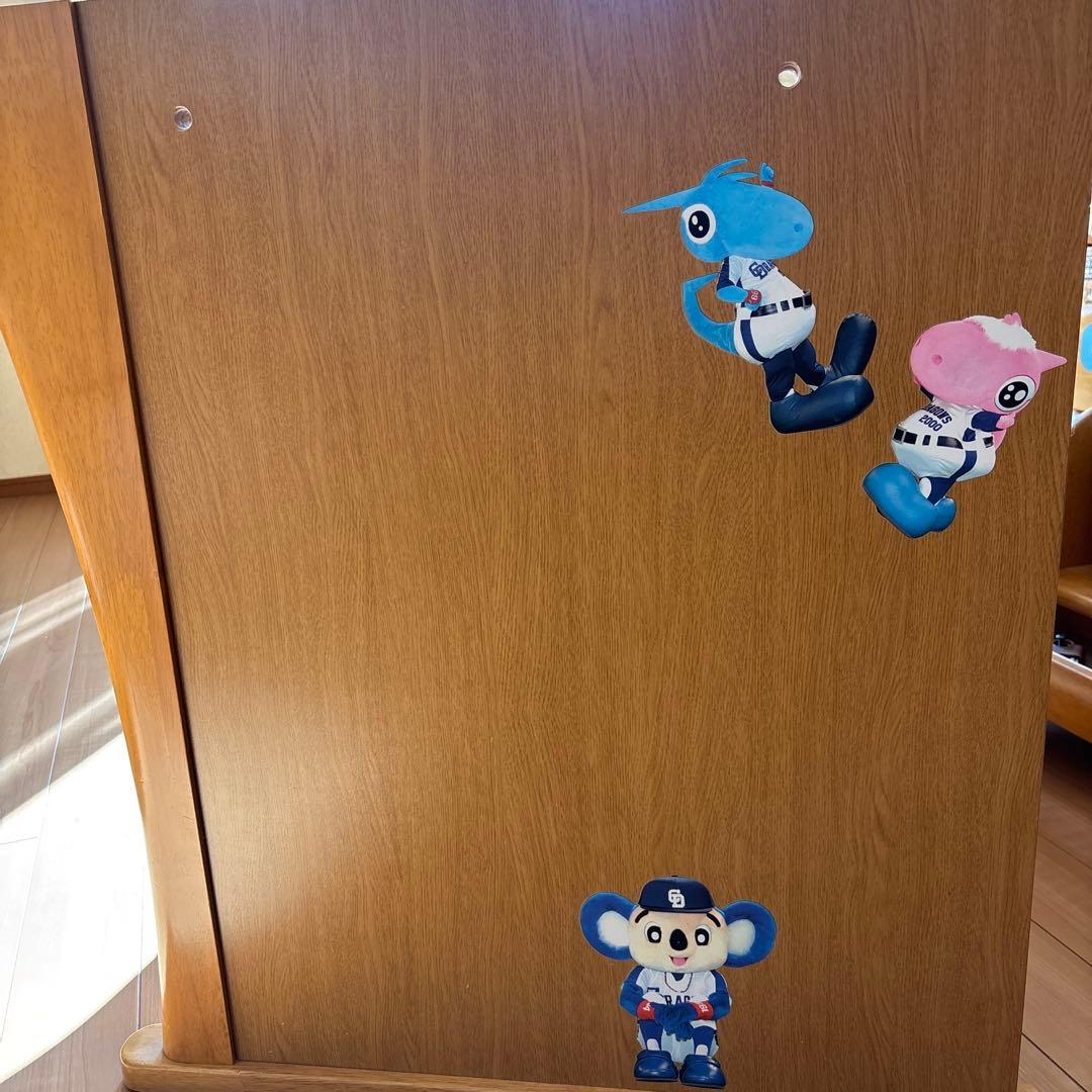 中日ドラゴンズ ドアラ 学習机 勉強机 デスク 木製 限定 レア 入学 球団承認