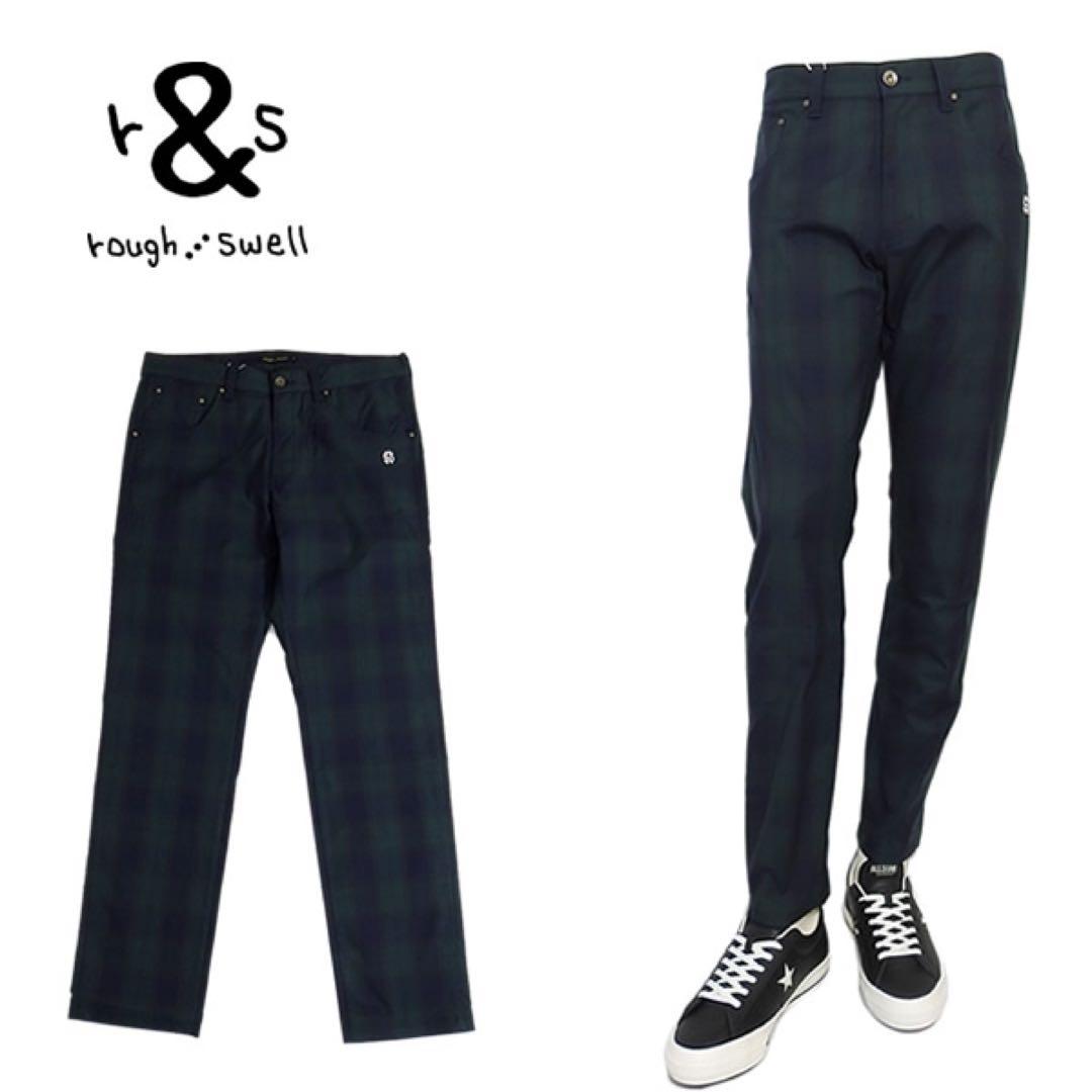 rough&swell ストレッチテーパードパンツ