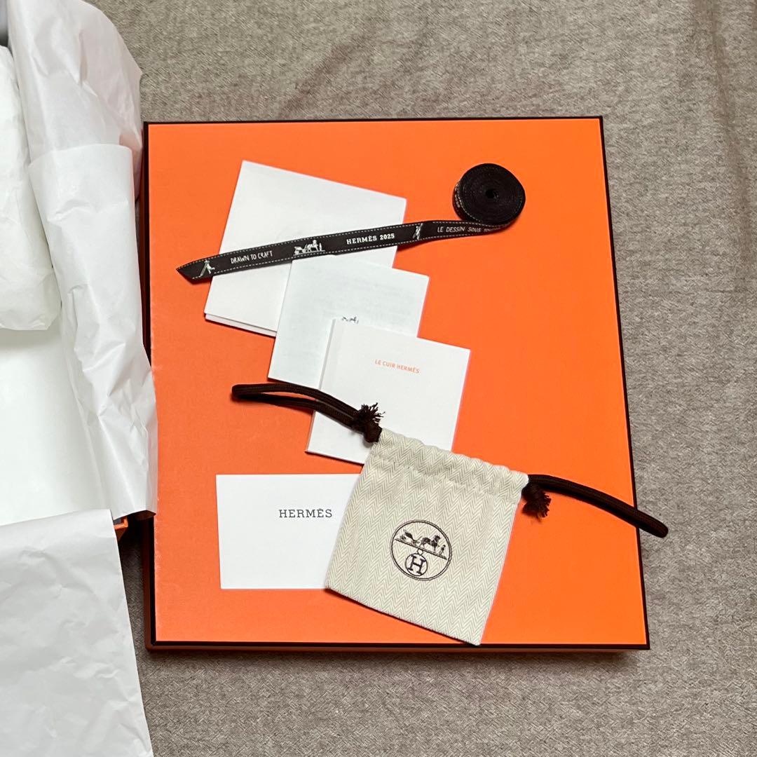 【専用】エルメス バーキン25 BOX 箱 付属品あり！オレンジ ボックス
