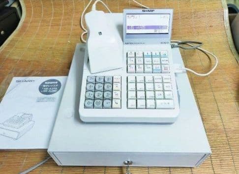 シャープレジスターXE-A280　PC連携　スキャナ付き501280