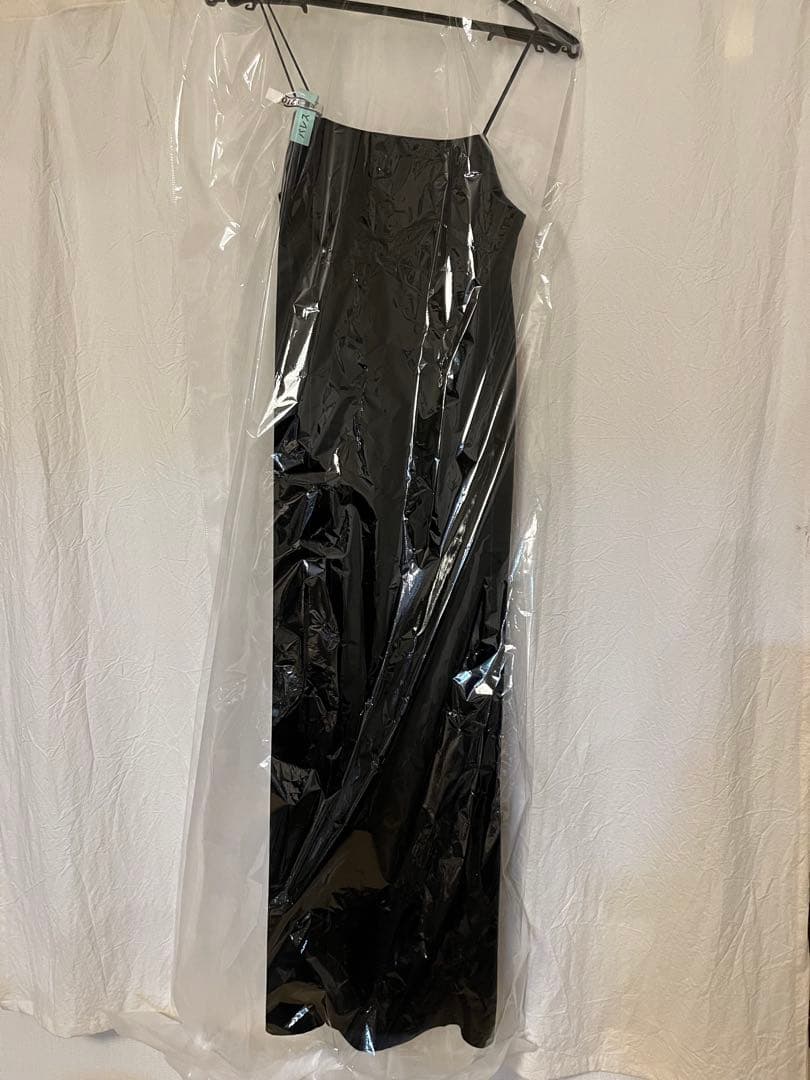 kaene フロッキーベロア2wayドレス