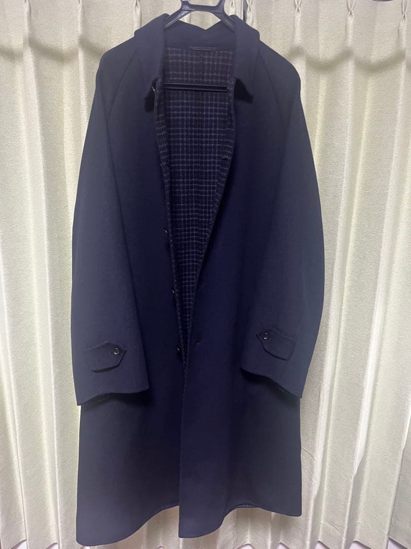 グリーンレーベルリラクシング　S140 Wビーバー リバー ステンカラーコート