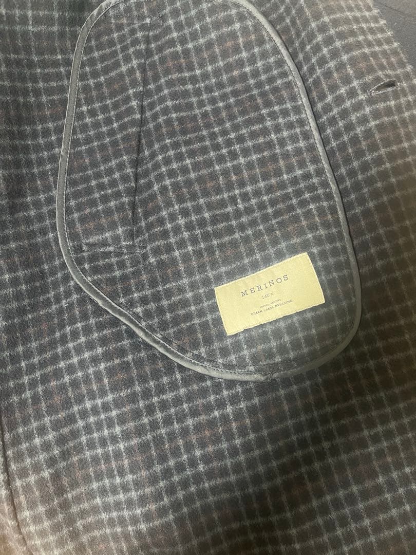 グリーンレーベルリラクシング　S140 Wビーバー リバー ステンカラーコート