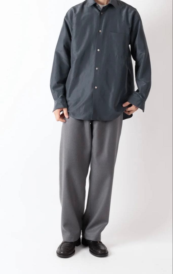 cornier ウールパンツ　TOPBLACK Lサイズ