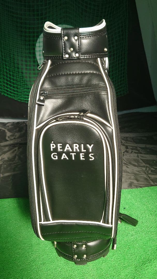 PEARLY GATES ゴルフキャディバッグ ネイビー　ツアーモデル　9.5型
